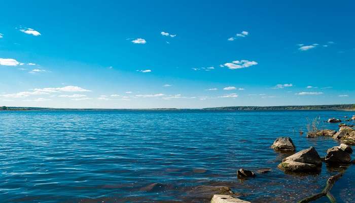 Witness the beauty of the serene Glow Lake.