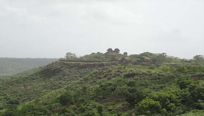 the fish-eye view of Hanuman Point.