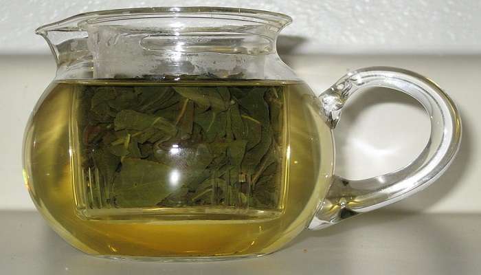 The Oolong tea.