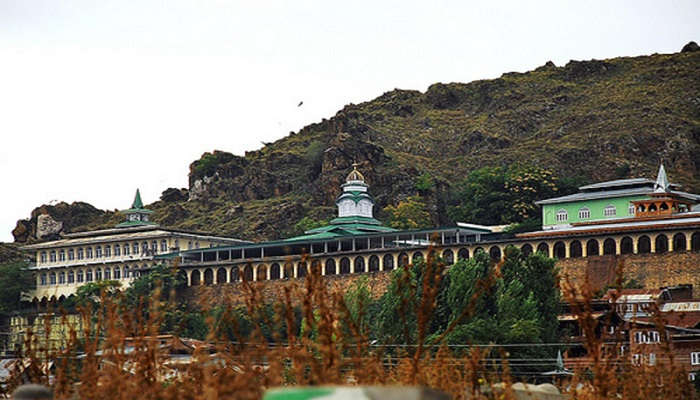 Shrine of Hamza Makhdoom near Hari Parbat Kashmir.