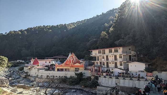 Kainchi Dham Ashram near Chauli Ki Jali In Mukteshwar.