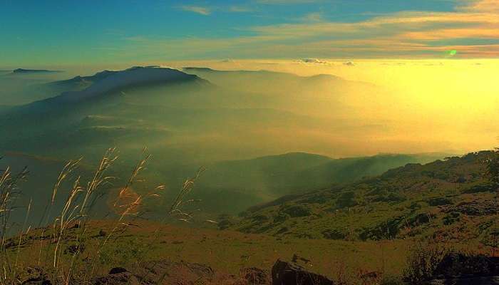 Early morning view from Kalsubai peak, a must visit tranquil escape around Randha falls.