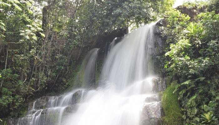 View of Kovai falls near arulmigu eachanari vinayagar temple