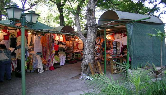 Market on the main street and explore the Waterbom Waterpark activities