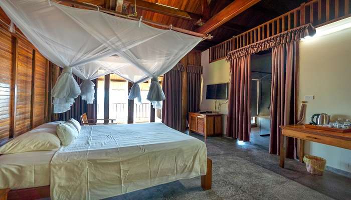 Pristine rooms of Lamahatta Druk Homestay