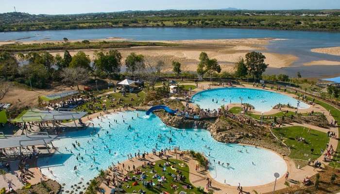 View of waterpark in Mackay