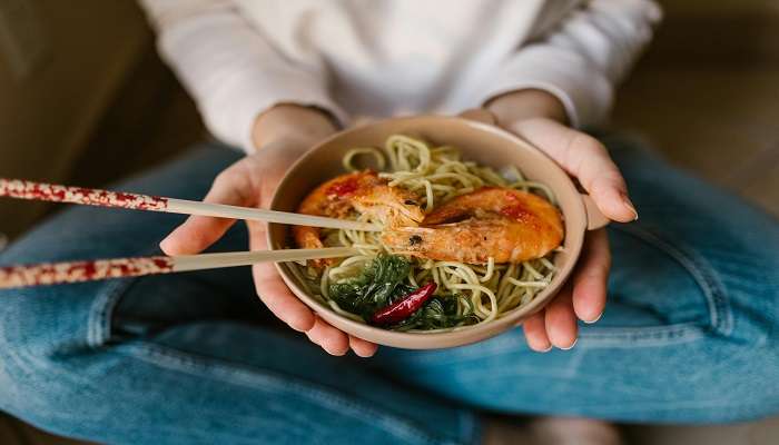 A delicious Malaysian curry ‘Laksa’ served at the top Restaurants in Rockhampton.