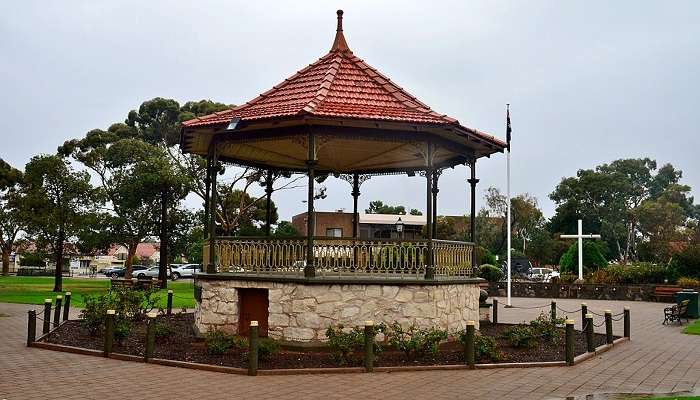 The Gladstone Square Bandstand in Port Augusta, Australia