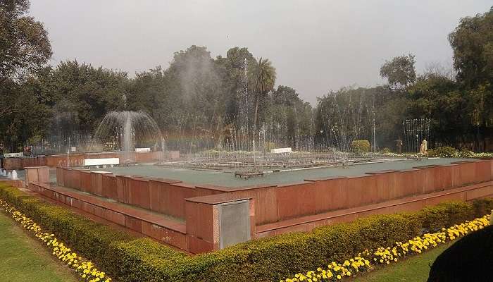 explore the Mughal Gardens.