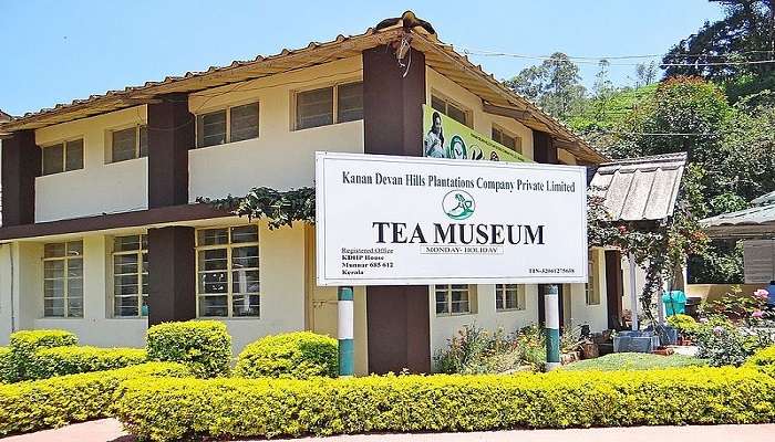 Munnar Tea museum is agood place of interest near Cheeyappara Falls