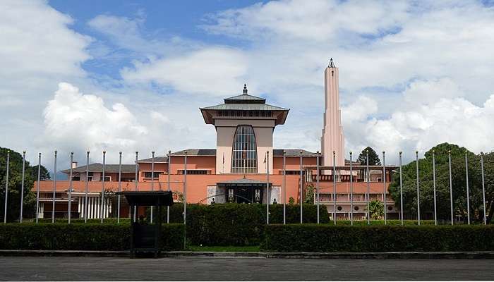 Magnificent Narayanhiti Palace, a famous tourist spot near Phulchoki in Kathmandu. 