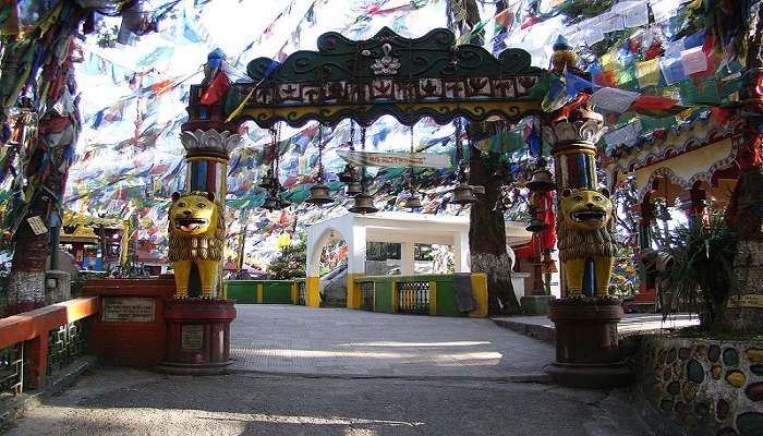 Mahakal temple at Observatory Hill View Point Darjeeling. 