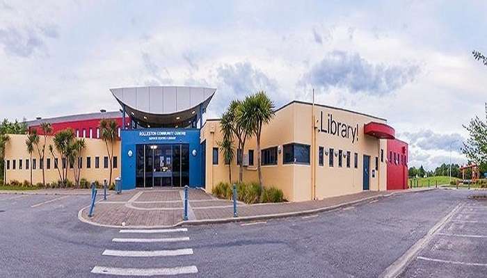 The vast library was built in the Rolleston Community Center.