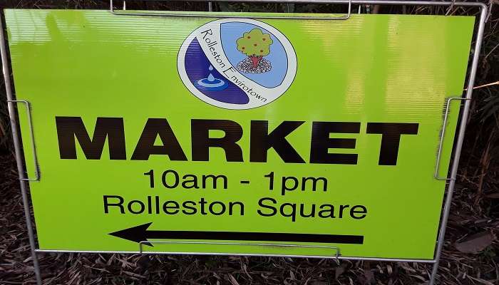 The Rolleston Market on Sunday.