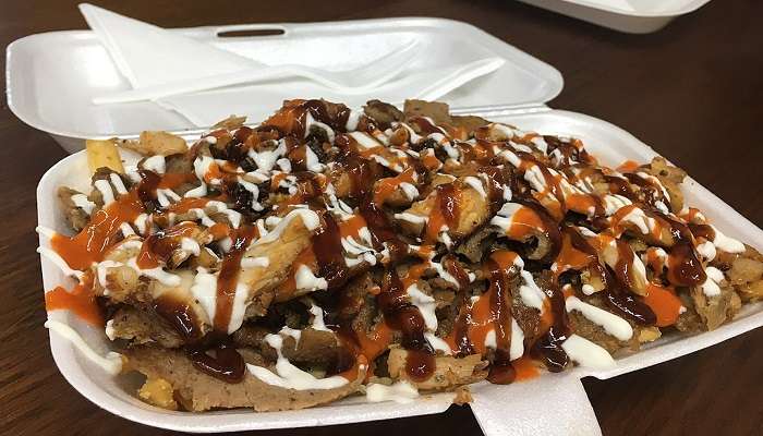 A photo of a halal snack pack