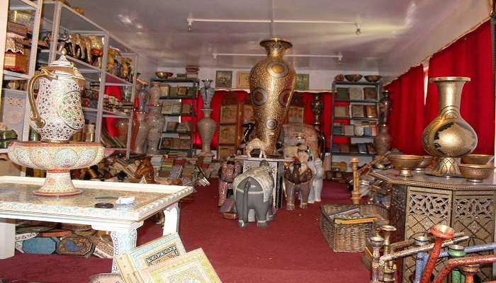 Kashmiri Wood carving and Paper Mache.