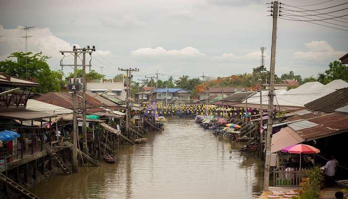 Floating Market near Jomtien Beach Thailand 