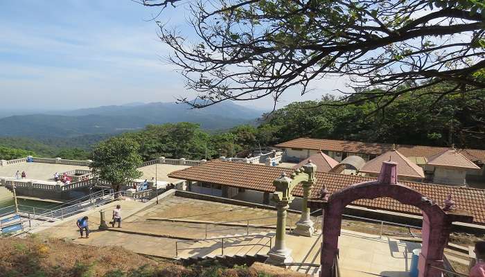 Mystical view of landscape at Talacauvery 