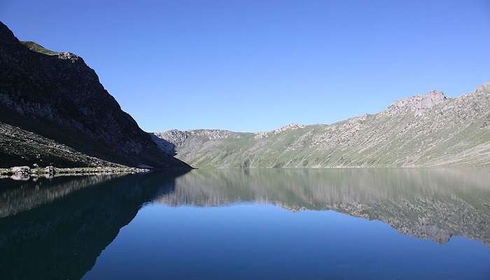 Tarsar Lake Trek in Jammu and Kashmir.