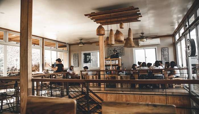 People Enjoy Indoor Dining at Restaurant in Albury