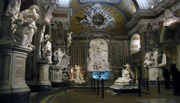 The most famous marble sculptures at Sansevero Chapel Museum Naples