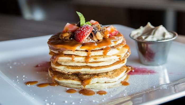 continental dish served at The Park Restaurant.