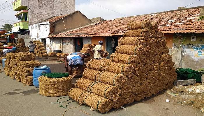 Visit the beautiful Coir Village which is a captivating hub of traditional craftsmanship and cultural heritage.