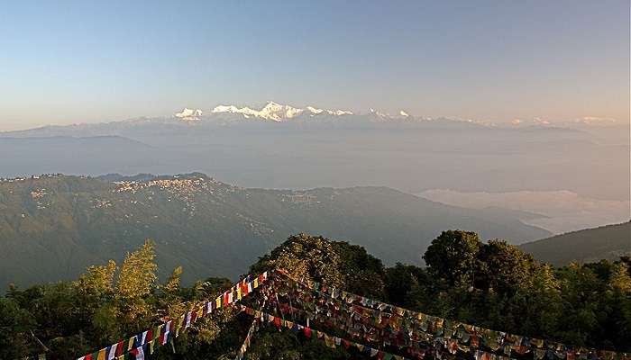 Tiger Hill, a stunning viewpoint near Happy Valley Tea Estate Darjeeling.