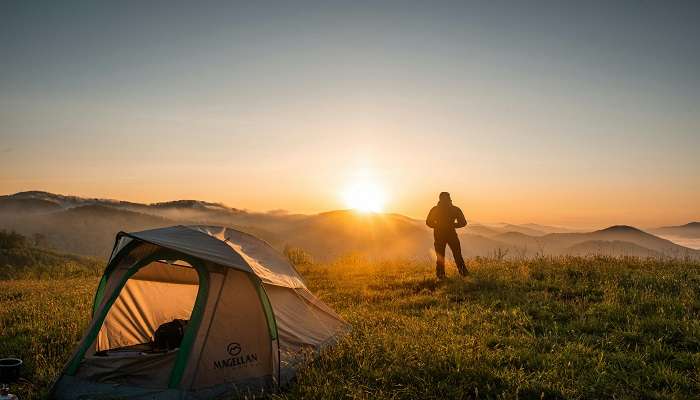 Campsite at Satlanjan.