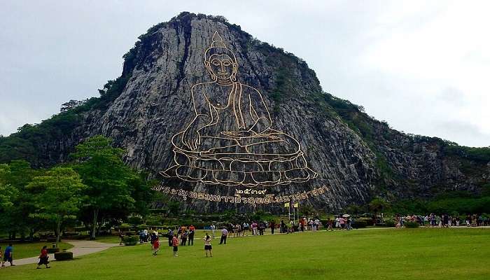 khao chi chan near jomtien beach thailand