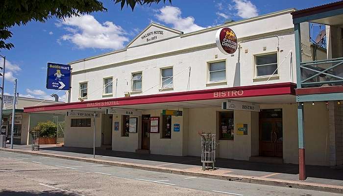 The Walsh’s Hotel in Queanbeyan