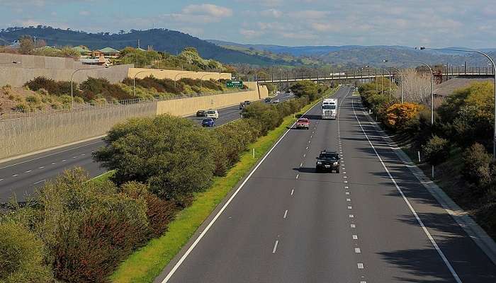 Hume freeway at Albury