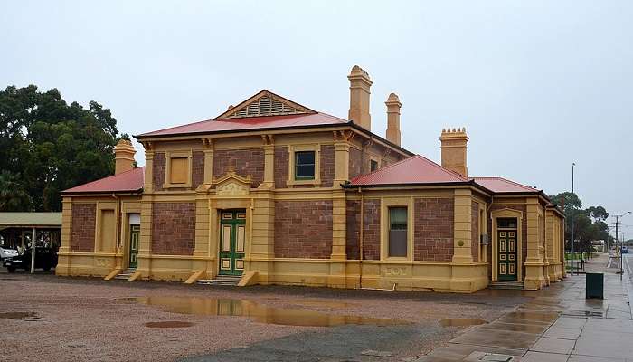 View of the former Port Augusta Courthouse, Port Augusta, South Australia