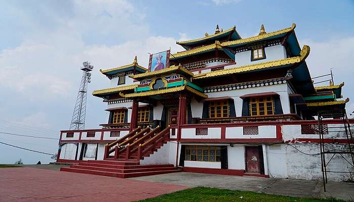 Zang Dhok Palri Monastery situated near Sericulture Research Institute Kalimpong.