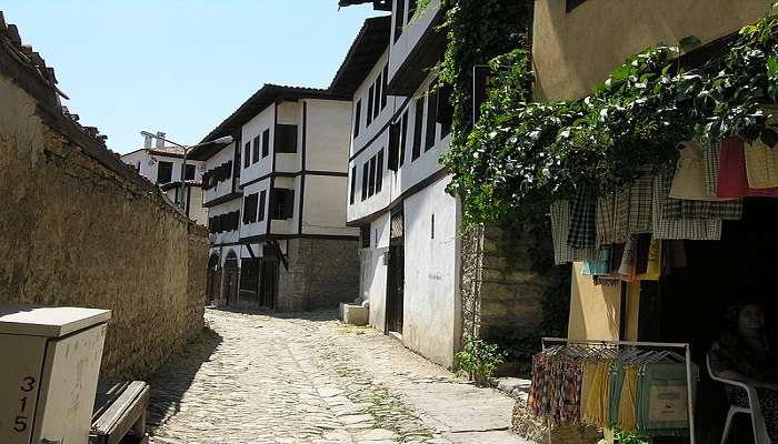 Safranbolu's narrow streets are lined with traditional Ottoman architecture.