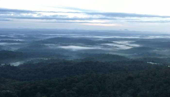  Starting point view from Tadiandamol trek. 