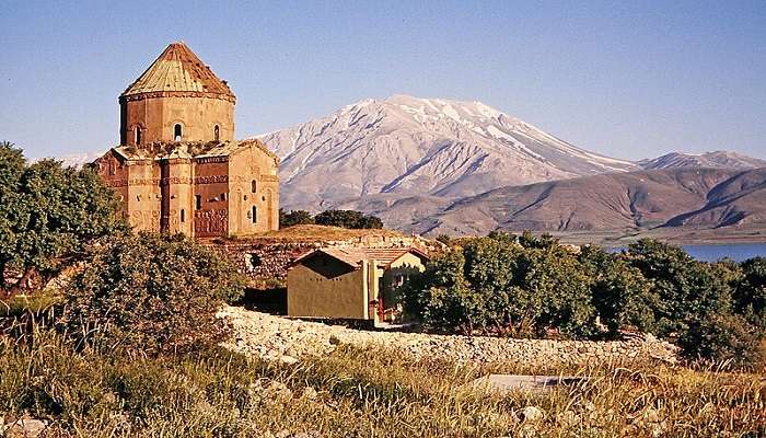 Lake Van, church on Akdamar Island.