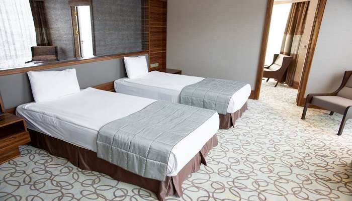 Pristine rooms of Alacati boutique Hotels.