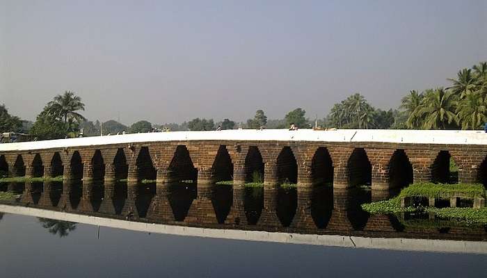 The Atharnala Bridge from a visitor's view