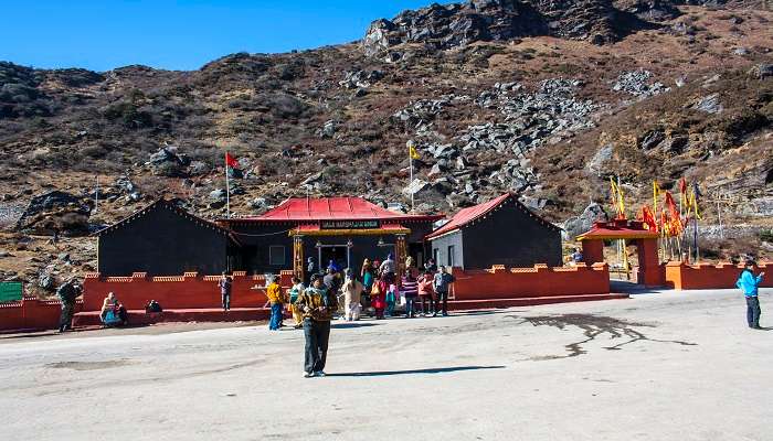  Outside the sacred Baba Harbhajan Singh Temple