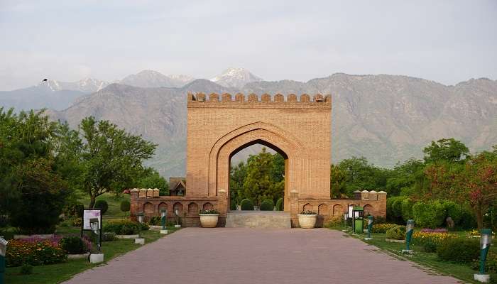 The Badamwari Garden is known for the early bloom of Almond flowers