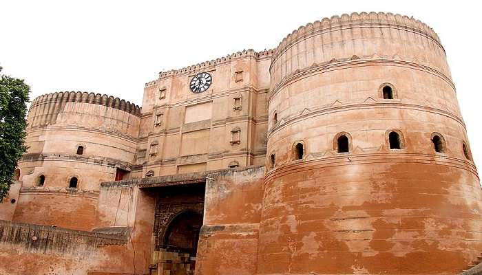 Bhadra Fort near Sabarmati Riverfront in Ahmedabad.