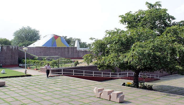 Outside view of Bharat Bhavan