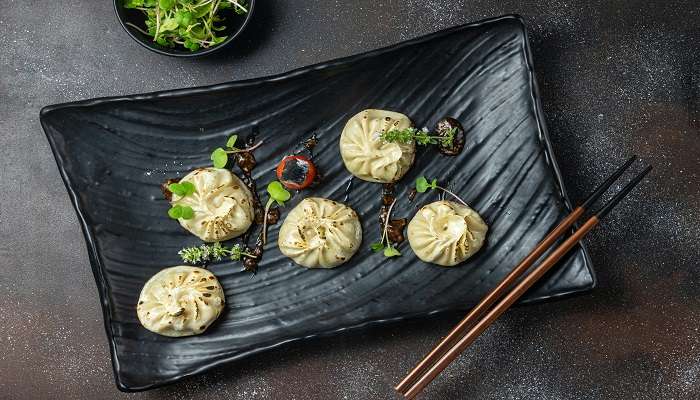 Enjoy delicious momos at Cafe 09, one of the notable cafes in Dimapur