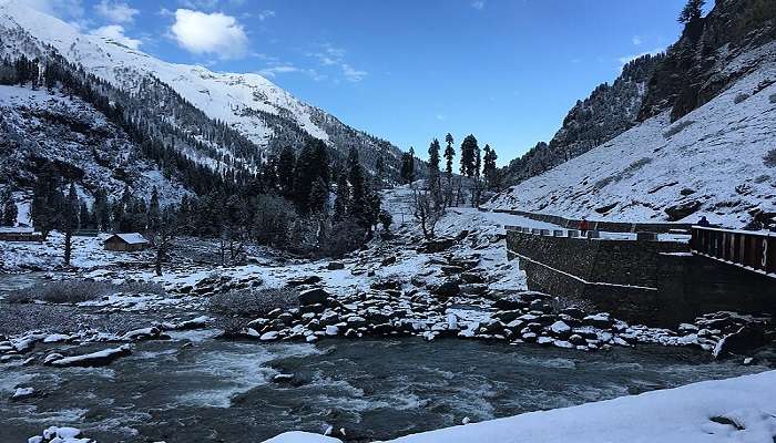 Chandanwari is the first halt in Kashmir for the revered Amarnath Yatra.