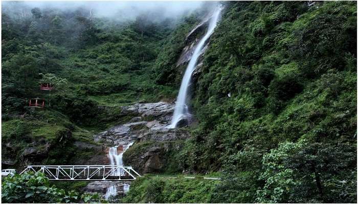 Changey waterfalls in Aritar