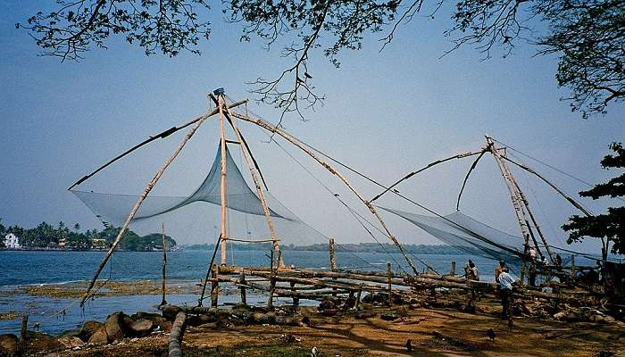 Chinese fishing nets to explore.