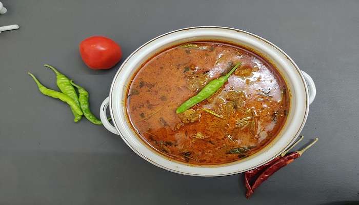 Coorg Cuisine to try the chicken curry. 