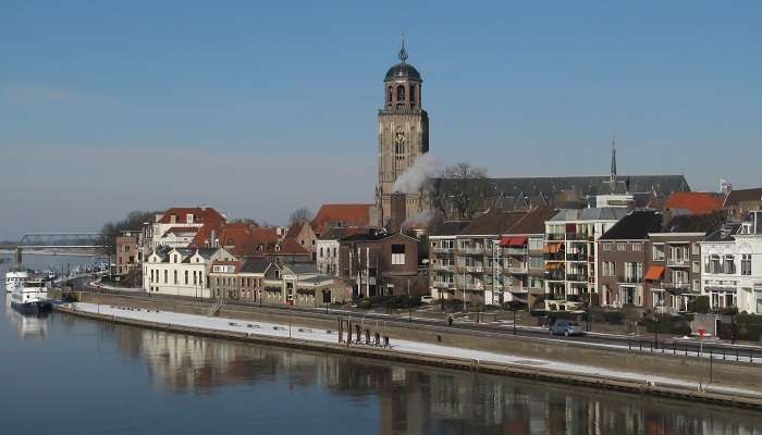 La vue panaromique de Deventer