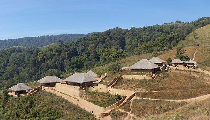 The scenic view of Ooru Tribal Heritage Village